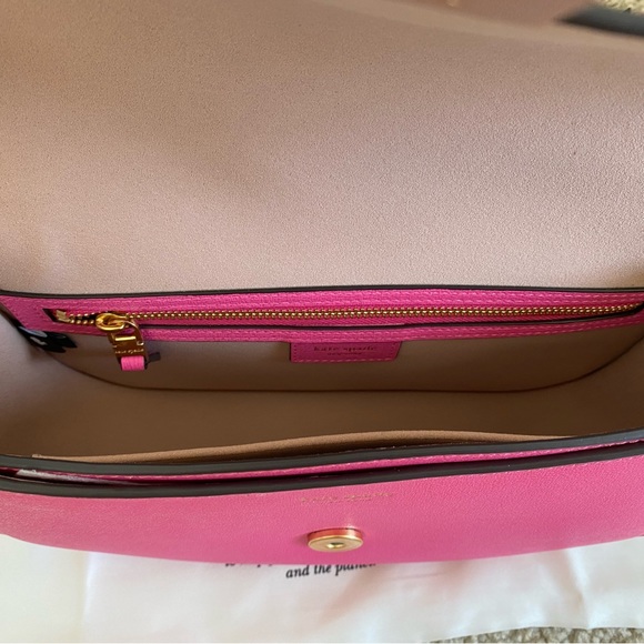 NWT Kate Spade Katy Textured Leather Medium Convertible Shoulder Bag - Picture 4 of 7